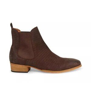 STEVE MADDEN Men's PATERSON BROWN SUEDE BOOTS Western Shoes 11 M Chelsea